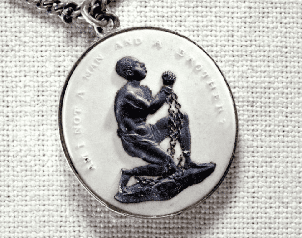 Slave trade transatlantic; colonial products; history slavery; slavery medallion