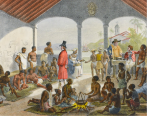 Market of enslaved people- United Provinces
