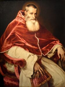 Portrait of Pope Paul III